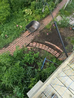 Designing a garden path (work in progress)